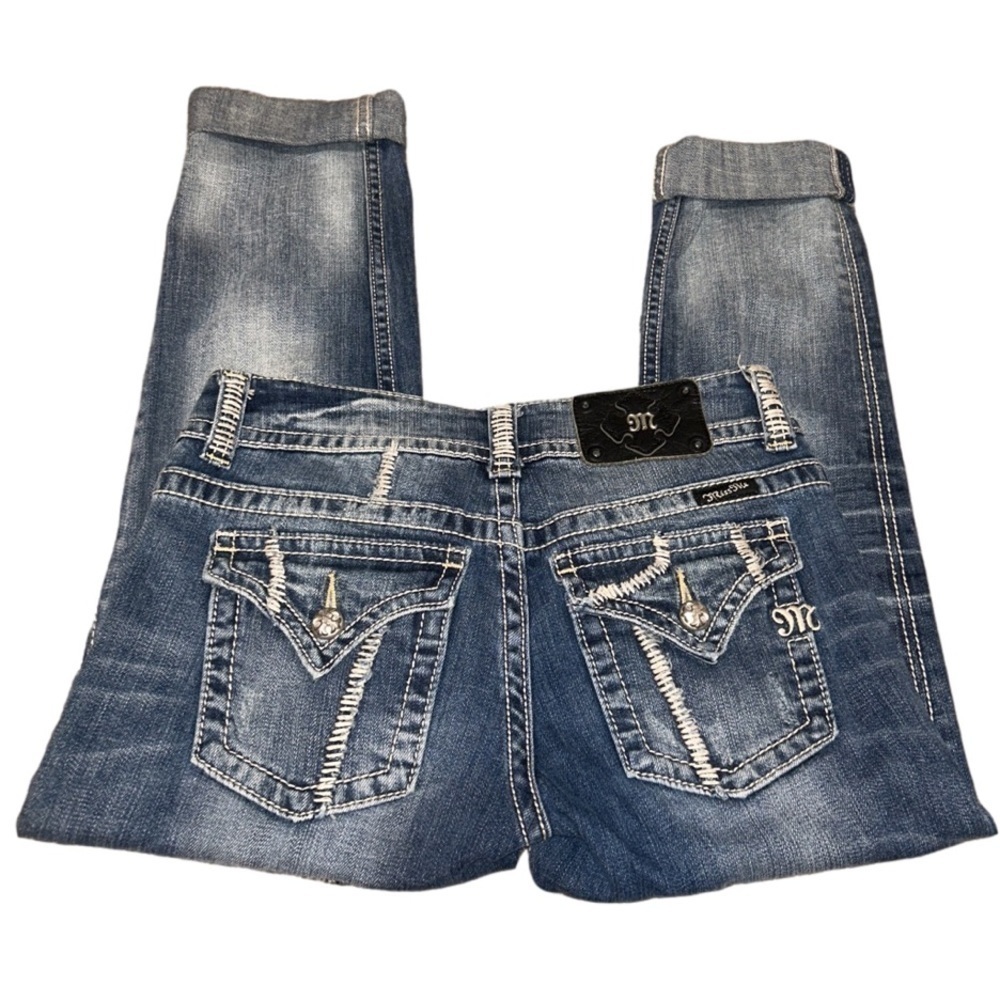 Miss Me Cropped Jeans Size 27 - Picture 2 of 9
